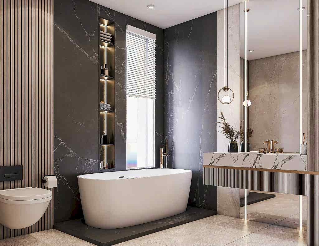 التصميم الداخلى للحمامات 1 تصميم حمامات